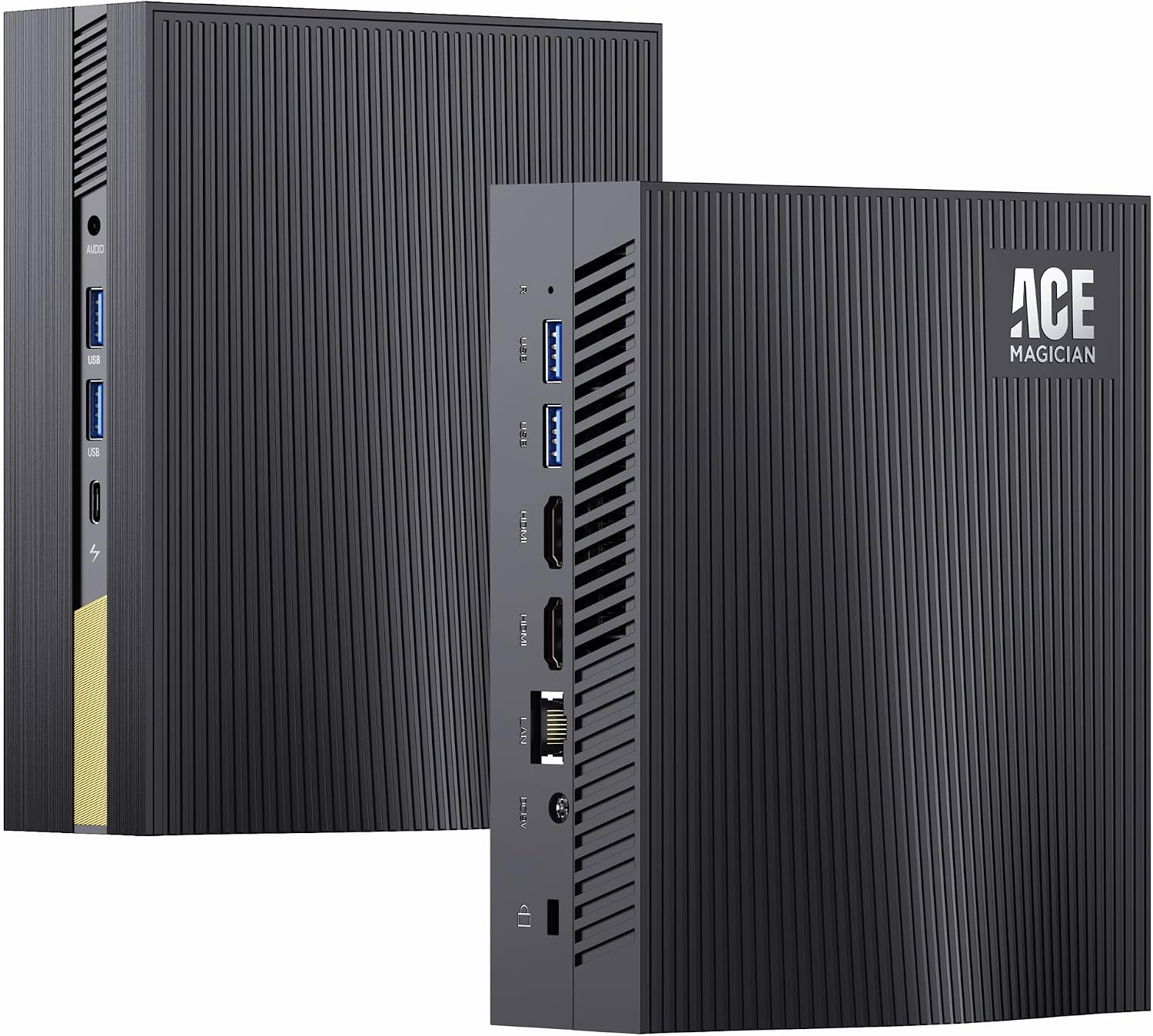 ACEMAGICIAN Mini PC Ιntel i5-12450H【Beat I7-11390H】,16GB DDR4 512GB SSD, Mini Desktop Computers Support 4K Triple DisplayUSB3.2Type CHDMIWiFi6BT5.2, Hybrid Architecture P-CoreE-Core Tower pc