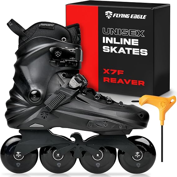 FlyingEagle X7F Reaver Adult Inline Skates Urban Professional, Roller Skate Adults, Outdoor Inline Roller Skates Shoes, in line Speed Skating Shoes