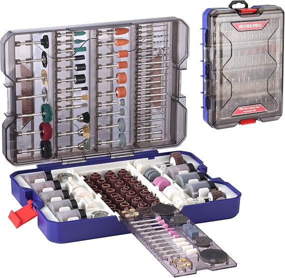WORKPRO 698-Piece Rotary Tool Accessories Kit