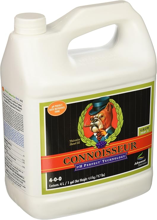 Advanced Nutrients pH Perfect Connoisseur Grow Part A Plant Nutrient, 4 L