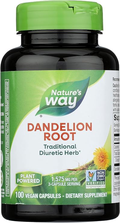 Nature's way Dandelion Root - 100 Count