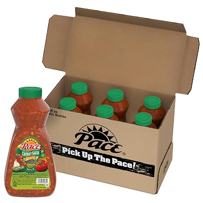 Pace Chunky Salsa, Mild, 64 Oz Bottle Pack of 6