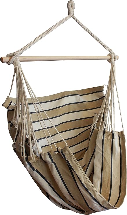 Woven Hammock Chair, Beige