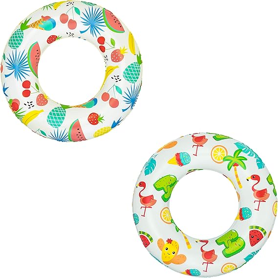 Bestway Meyve Dünyası yüzme simidi, çap 61 cm