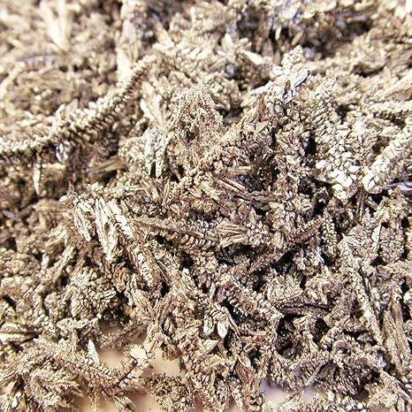 5 Grams Pure Vanadium Metal Crystalline Dendritics, 99.9% High Purity | V Crystals Distilled for Lab Experiments and Periodic Table Element Specimen Collection