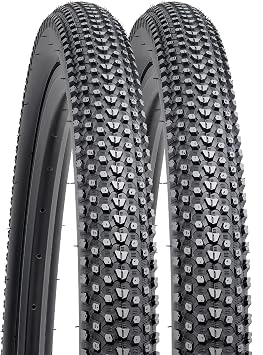 YUNSCM 2-PCS 27.5" Mountain Bike Tires 27.5 x 2.10/52-584 Compatible with 27.5x2.10 Bike Bicycle Tires(Y-1019)