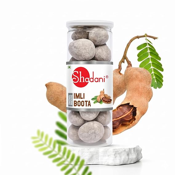 Shadani Imli (Tamarind) Boota Box - Indian Special Tangy Sweet and Sour 200 GR (7.05oz)