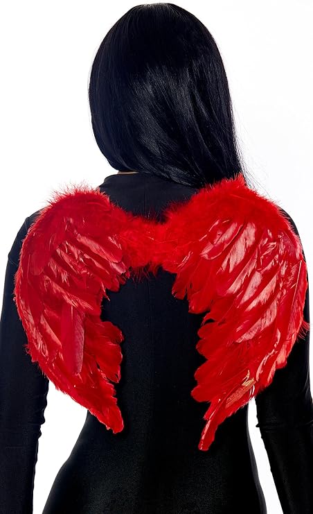 Forplay Mini Marabou Feather Angel Wings