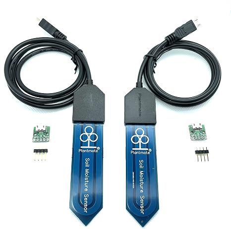 Capacitive Soil Moisture Sensor 3.3V Compatible with Arduino (2-PAC)