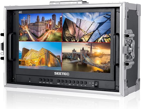 ATEM156-CO 15.6" 250nit 4 HDMI in Out Broadcast Carry-on Monitor