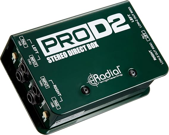 Radial PRO D2 RD1102 Stereo Direct Box