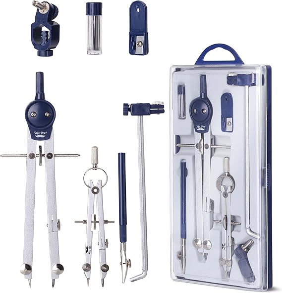 Mr. Pen- Professional Geometry Set, 7 pcs