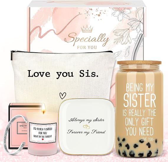 Sisters Gifts from Sister Birthday Gifts for Sister Big Sister Gift Sister in Law Gifts Cool Birthday Gifts for Sister from Sisters Adult Happy Birthday Sister Gifts Funny Sister Gifts