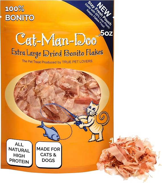 Cat-Man-Doo | Bonito Fish Flakes | .5oz Bag
