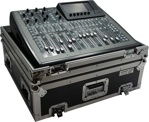 DJ Mixer Flight Case Fits Behringer X32 Compact - Harmony Cases