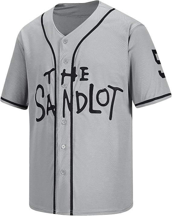 The Sandlot Benny Jersey Men's #30#5#11 Benny The Jet Rodriguez Movie Baseball Jersey Stitched S-3XL