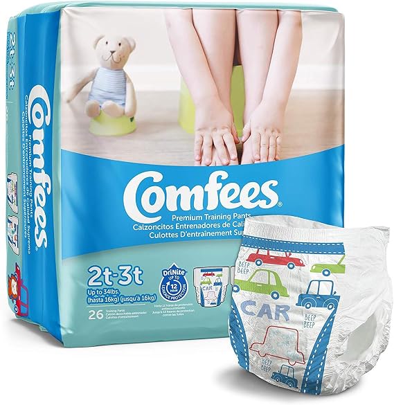 Comfees Boy Training Pants - Size 2T-3T