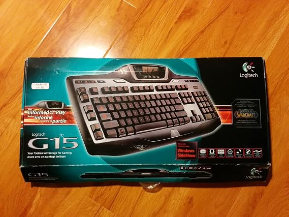Logitech G15 Gaming Keyboard (Black)