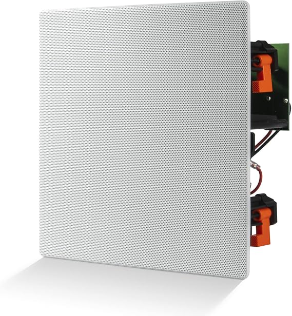 JBL Stage 260CSA - in-Ceiling Loudspeaker with 6.5" Polycellulose Cone Woofer, 1" Aluminum Dome Tweeter & Zero Bezel Grille - Easy to Install