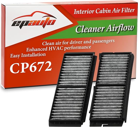 EPAuto CP672 (CF11672) Cabin Air Filter Replacement for Mazda
