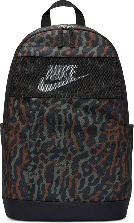 [NIKE] CAMINAL ELEMENTAL BACKPACK (21L) FB2834-010 Black/Black/White, black/black/white, 21L