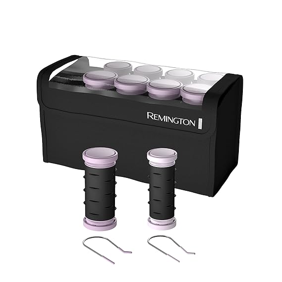 Remington Compact Ceramic Hot Rollers, 10-Piece Hair Roller Set