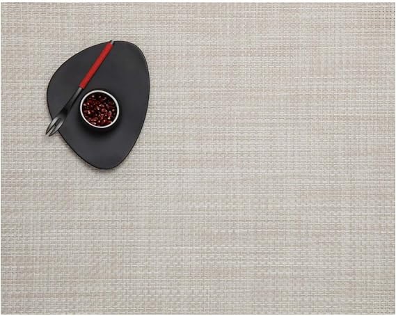 Chilewich Basketweave Placemats, Woven Rectangle Placemats Set of 4