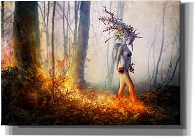 Cortesi Home Trust in Me by Mario Sanchez Nevado, Canvas Wall Art, 18x26, Orange
