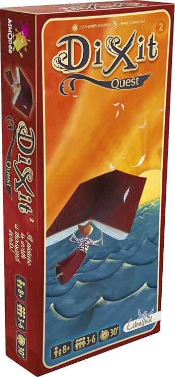 Libellud ASMDIX02EN Dixit Expansion 2 Quest