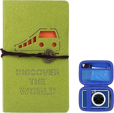 Holds 180 Photos 2x3 Photo Album Book  Canon Ivy Mini Instant Printer Hard Case