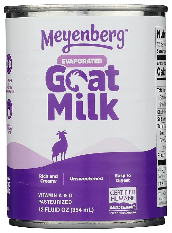 Meyenberg Goat Dairy, Milk Goat Evaporated Gluten Free, 12 Fl Oz