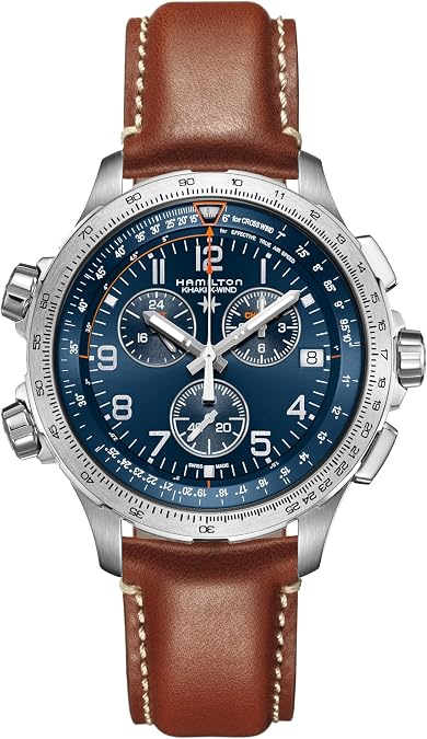 Hamilton Khaki Aviation X Quartz Men's Watch, 46mm Stainless Steel Case