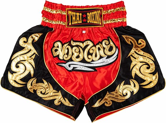 Muay Thai Shorts for Men Women Slim Cut MMA Boxing Shorts Training Kickboxing Clothing Martial Arts Trunks