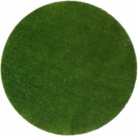 Joy Carpets GreenSpace 7'6" Round Artificial Grass Rug