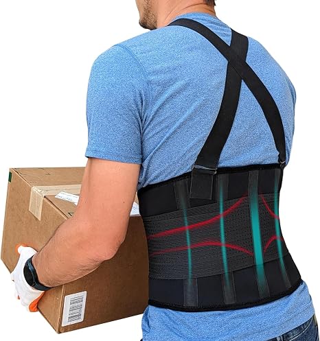 Plus Size Lower Back Brace for Men & Women, 3XL