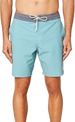 ONEILL Mens 18 Contrast Waistband Boardshorts - Water Resistant Swim Trunks for Men with Quick Dry Fabric and Pockets
