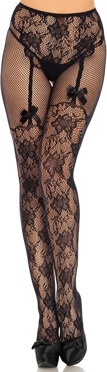 Leg Avenue Women's Micro Net Fishnet Pantyhose Tights