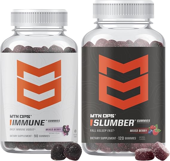 MTN OPS Immune & Slumber Gummies Bundle
