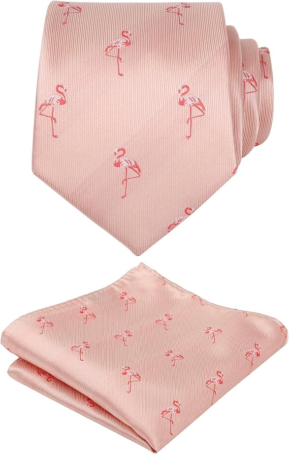 Alizeal Mens 3.15'' Gradient Novelty Tie Set with Pocket Square