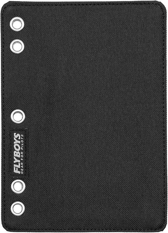 FlyBoys Checklist Cover - Heavy Duty - for Professional Pilots, General Aviation - 5 in X 8 in
