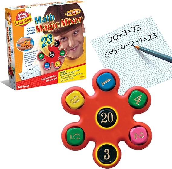 Small World Creative Math Magic Mixer Educational Math Game Ages 8+