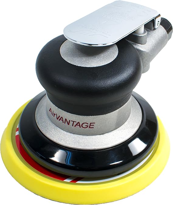 AirVANTAGE 5" Random Orbital Palm Sander with Pad (3/16" Orbit with Hook and Loop Pad)
