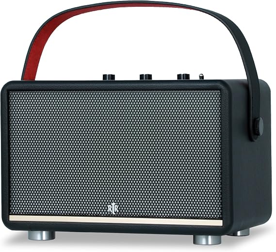 RTR BIC America A1 Elite Portable Bluetooth Speaker, 80W Loud, RGB, 15-Hour