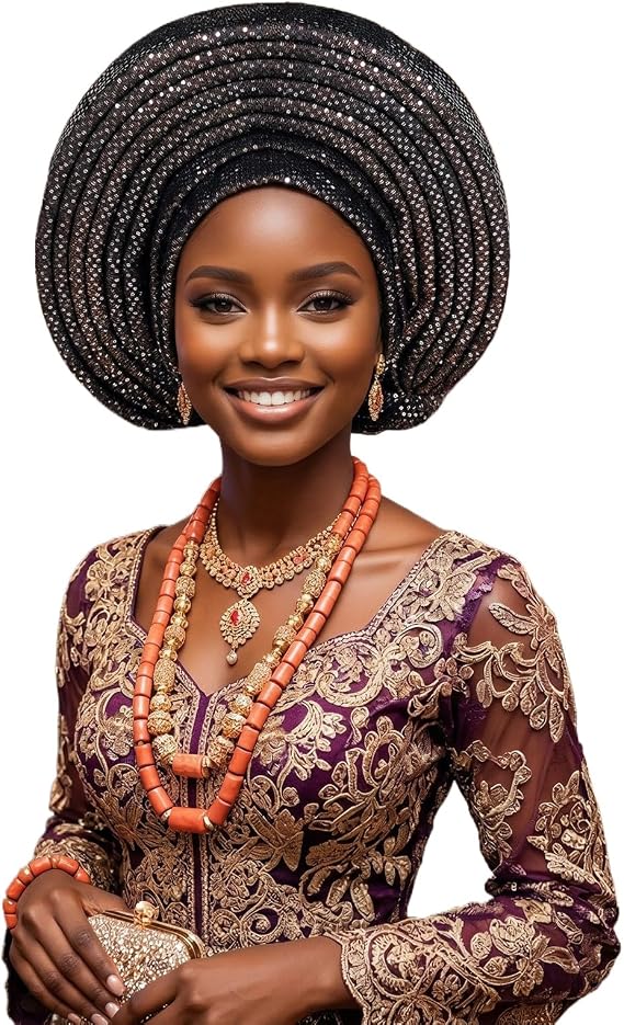African Traditional Handmade Hat, Stage Performance, Gift Delivery, Nigerian Wedding, Party, Festival Celebration Hat