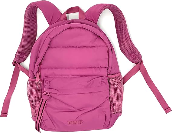 Victoria's Secret PINK Quilted Puffer Backpack (Pink)