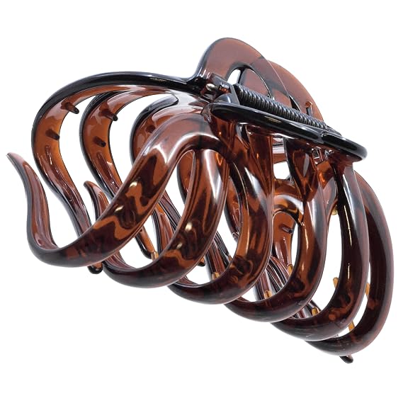 Camila Paris AD718 Octopus Hair Clips 3.75" Large Claw Clips for Thick Hair