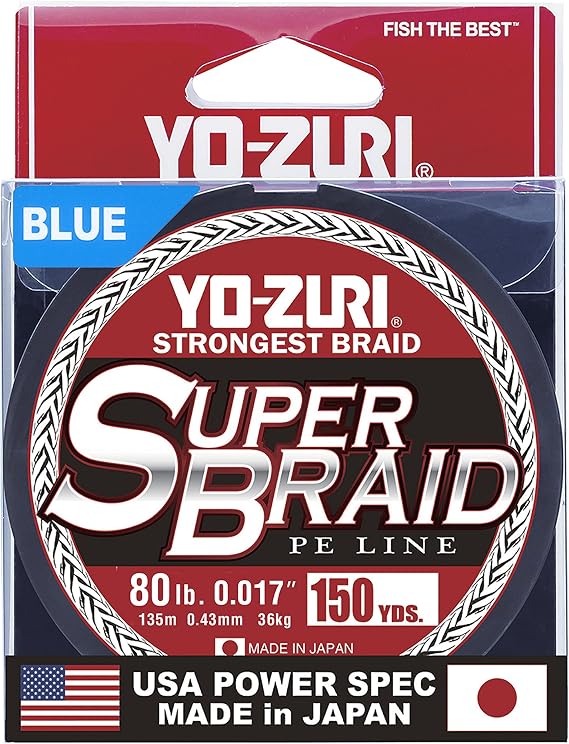 Yo-ZuriSuperbraid 80 Pound 150 Yards Dark Green Floating Braid