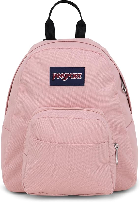 JanSport 10.2 L Half Pint Mini Backpack Small Bag, Misty Rose