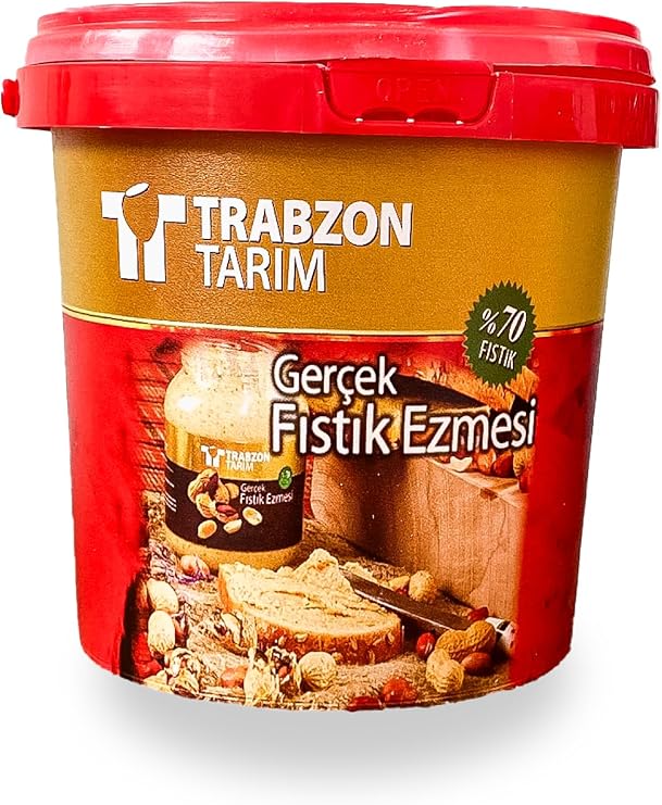 Trabzon Tarım%70 Fıstık Ezmesi (Parçacıklı) 1Kg