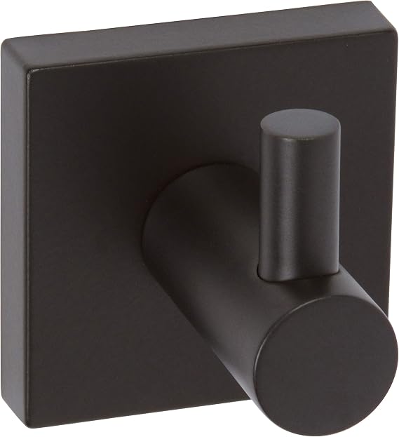 Delaney 1100 Series Denali Single Robe Hook Matte Black